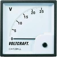 VOLTCRAFT AM-96x96/25V Analogue panel-mount measuring instrument