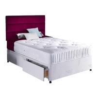 Vogue Repose Silver Pocket 800 Divan Set 4 Drawer Double