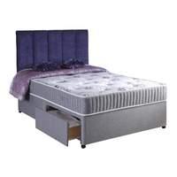 Vogue Regatta Orthopedic Divan Set Vogue New Regatta Divan Platform Set - 2 Drawer - Small Double