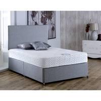 vogue latex relax divan set double 4 drawers with headboard