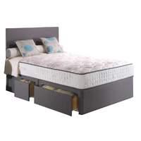 vogue new empress 1500 pocket divan set double 2 drawer