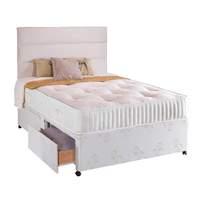 Vogue Repose Gold Pocket 1000 Divan Set 2 Drawer Small Double