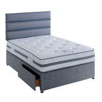 vogue memory supreme 1500 pocket sprung divan set superking