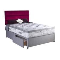 Vogue Edward Pillow Top Divan Set Vogue Edward Pillow Top Divan Platform Set - No Drawer - King