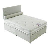 vogue vasco star 1000 pocket sprung divan set 4 drawer double