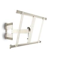 volgels thin 345 ultrathin full motion tv wall mount in white