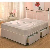 vogue memory contour 600 3ft single divan bed