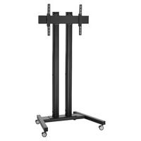 Vogels TD1884B Black Extra Large TV Trolley 1.8m