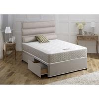 Vogue Amethyst Star 1000 Pocket Spring Fabric Divan Bed with Encapsulation Surround