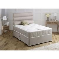 vogue sapphire star 1500 pocket spring fabric divan bed with encapsula ...