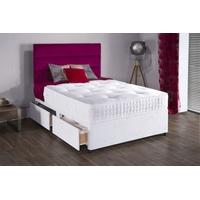 vogue summer and winter diamond 2000 pocket springs fabric divan bed