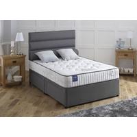 Vogue Blu Cool Memory Foam Vascopaedic with Open Coil Fabric Divan Bed