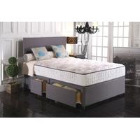 vogue blu cool memory foam 70 comfort 1500 pocket springs fabric divan ...