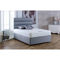 vogue memory deluxe 1000 pocket springs fabric divan bed