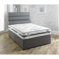 Vogue Gel Feel Opal Star Fabric Divan Bed