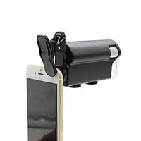 Volk Universal Mobile Phone Clip Having Microscope Magnifying 60-100 Times with LED Lights
