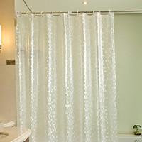 Vogue Thicken Waterproof Colorful Flower Bathroom Shower Curtain PEVA Bath