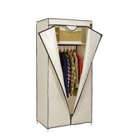 VonHaus Single Canvas Effect Wardrobe