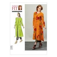 vogue patterns v1356 all sizes in one envelope misses duster and pants ...