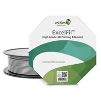 voltivo excelfil abs ash grey 285mm 3d printing filament 1kg22lbs spoo ...