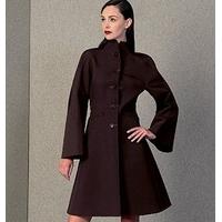 vogue patterns 1419 e5 sizes 14 16 18 20 22 misses coat