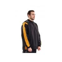 Vortex Warm Up Top 11/12 Black/Gold - size XXL