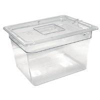 Vogue U231 Polycarbonate Gastronorm Container, 1/2 Size