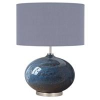 volcanic effect table lamp grey