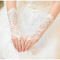 Voile/Tulle Wrist Length Wedding/Party Glove