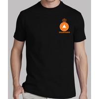 voluntary civil protection orange on black