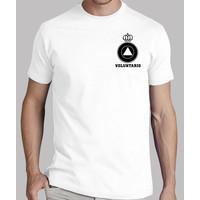 voluntary civil protection black on white