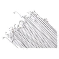 Vocal Double Butted Stainless Steel Spokes | White - 194mm