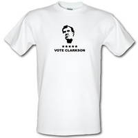 Vote Clarkson male t-shirt.