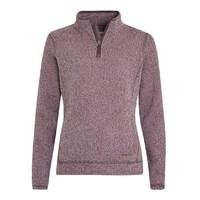 Vogel 1/4 Zip Soft Knit Fleece Pale Mauve