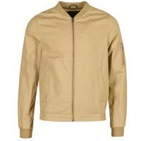 volcom against mens parka in beige