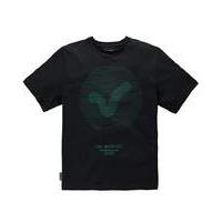 voi fold black t shirt long