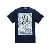 voi ocean indigo t shirt long