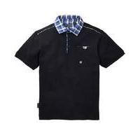 voi hawk woven collar polo reg