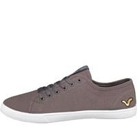 Voi Jeans Mens Sanford Canvas Pumps Grey