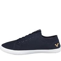 Voi Jeans Mens Sanford Canvas Pumps Navy