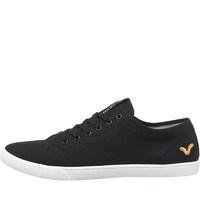 Voi Jeans Mens Sanford Canvas Pumps Black