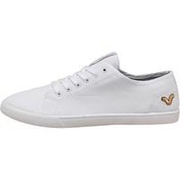 Voi Jeans Mens Sanford Canvas Pumps White