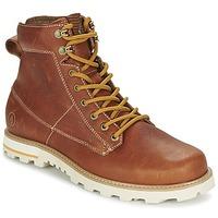 volcom smithington mens mid boots in brown