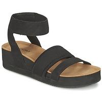 volcom gaia sndl womens sandals in black