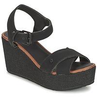 Volcom STONE PLATEFORM women\'s Sandals in black