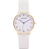 Votch New Collection Vegan Leather Watch - Gold