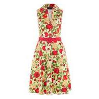 voodoo vixen fruit print dress