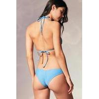 Volcom Simply Solid V Bikini Bottoms, BLUE