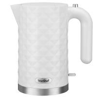 VonShef 1.5L Cordless White Diamond Kettle