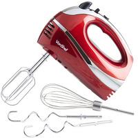 VonShef 300W Hand Mixer - Red